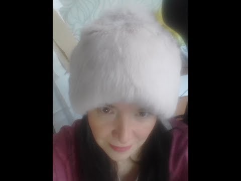 Видео: Шапка Бини из натурального меха. быстро и просто.Beanie hat