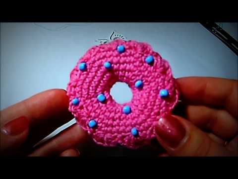 Видео: Мастер класс "Пончик крючком "