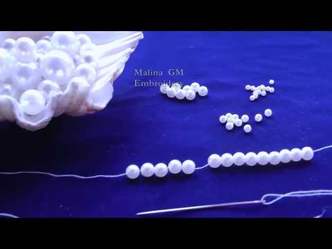Видео: TAMBOUR BEADING #2 \ ТАМБУРНЫЙ ШОВ С БИСЕРОМ #2