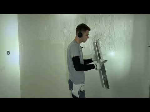 Видео: Шпаклевка По Флизелину! Подготовка Под Окрас !