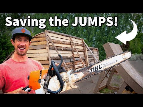 Видео: Спасаем трамплины после сильного шторма!