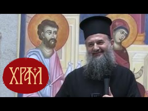 Видео: Архимандрит Василије Костић у књижари Слово о две нове књиге које је приредио и превео