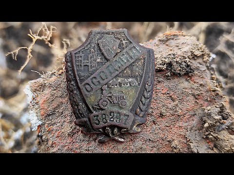 Видео: Огромное, мертвое село, нашли редкий знак! Поиск старинных монет с металлоискателем! Коп монет 2025!