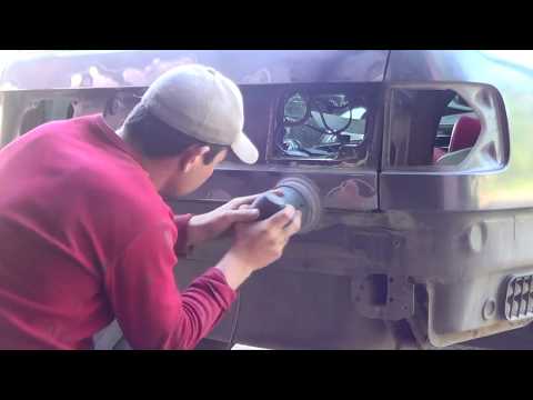 Видео: ПЕСКАСТРУЙНАЯ ОБРАБОТКА КУЗОВА AUDI A6 C4