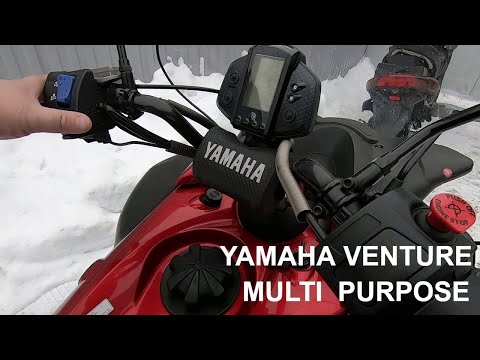 Видео: Снегоход YAMAHA VENTURE MP