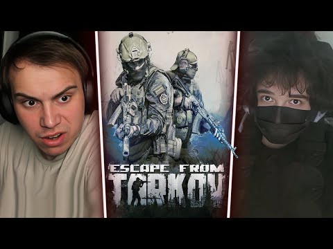 Видео: ГЛЕБ ИГРАЕТ в Escape from Tarkov (Ростик, Хелин) | Sasavot