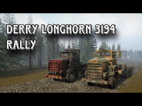 Видео: Derry Longhorn 3194 - Rally / Snowrunner / Автомобили из игр
