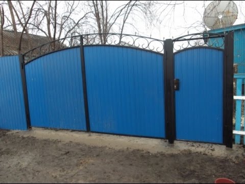 Видео: #Установка Ворот №4
