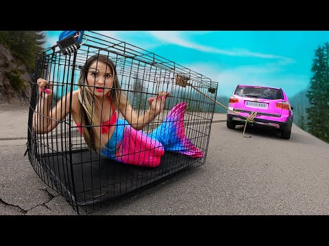 Видео: Русалка в опасности!