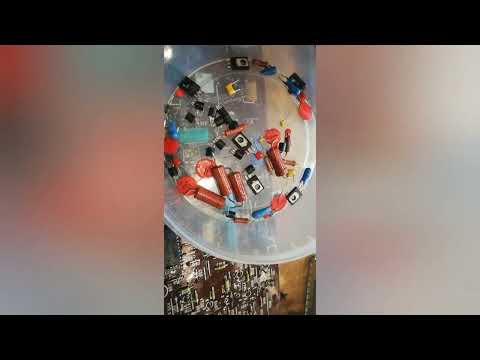 Видео: разбор белорусского телевизора Витязь 54тц 5100д на радиодетали с драгметаллами.