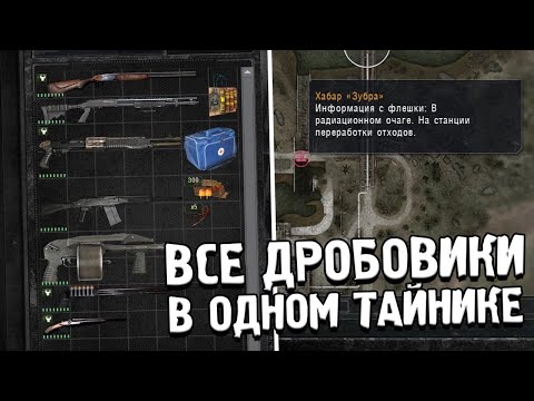 Видео: Все Дробовики в Одном Тайнике - STALKER SGM Geonezis Addon #8
