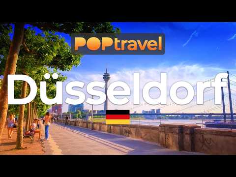 Видео: ДЮССЕЛЬДОРФ, Германия 🇩🇪 - 4K HDR пешеходная экскурсия с субтитрами