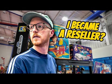 Видео: Я пытался заработать деньги на выставке игрушек... Но это продлилось недолго.