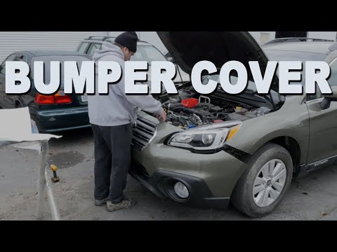 Видео: Как собрать и установить передний бампер — Subaru Outback 2017 года