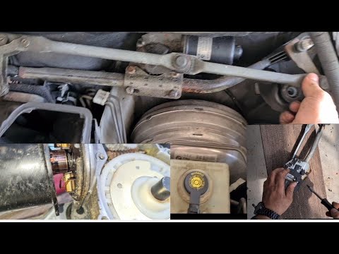 Видео: BMW e60 E61 замена тяги стеклоочистителя ремонт чистка переоборудование