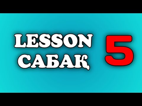 Видео: Ағылшын тілі. 5 сабақ. PRESENT SIMPLE NEGATIVE