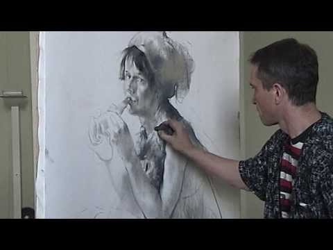 Видео: Николай Блохин. Мастер-класс - рисунок «Скоморох»