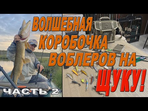 Видео: Волшебная коробочка воблеров на щуку Часть 2