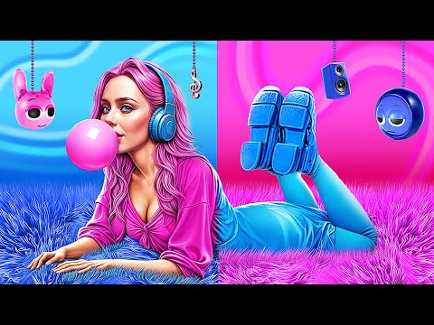 Видео: Мы спасли бездомную собаку! Строим секретную комнату для животных! Розовый vs синий!