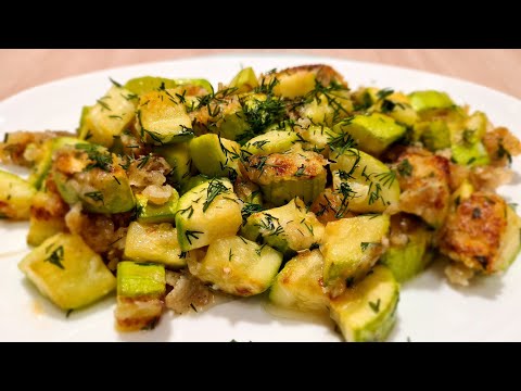 Видео: Жареные КАБАЧКИ вместо КАРТОШКИ !!! И на Закуску и на Гарнир Как ВКУСНО и ПРОСТО ПОЖАРИТЬ КАБАЧКИ