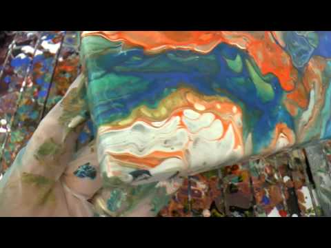 Видео: Часть2- Заливка Акрилом. Подробный процесс. Строительный  фен, большие ячейки.