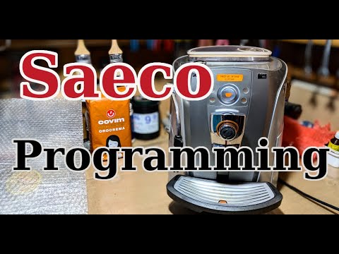 Видео: Програмирование функций  кофемашины Saeco Talea Ring