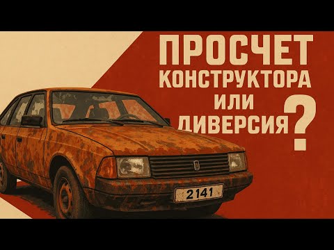 Видео: Правда о ржавчине на "Москвиче-2141": Фатальный конструкторский просчет или заводская диверсия?