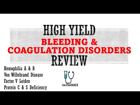 Видео: Кровотечения и нарушения свёртываемости крови | Мнемоника и проверенные способы запоминания для P...