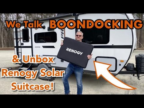 Видео: Мы говорим о бундоккинге, делимся новостями о наших планах и распаковываем наш новый солнечный че...