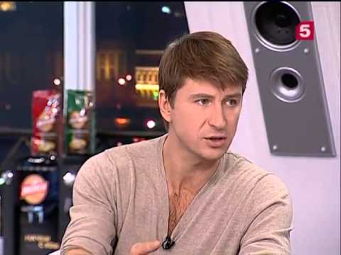 Видео: Алексей Ягудин и Тотьяна Тотьмянина "Утро" на 5 канале 28.11.2014