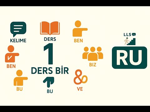 Видео: Первые слова | Турецкий с нуля - метод повторения #1