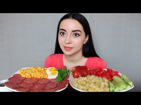 Видео: ВКУСНО ПОЖРЕМ?? MUKBANG Ayka Emilly
