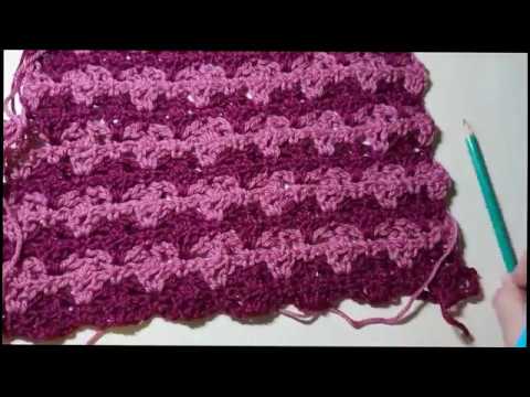 Видео: Как связать кардиган крючком в стиле "бохо"- "ленивым" жаккардом.Мастер класс . Часть 1