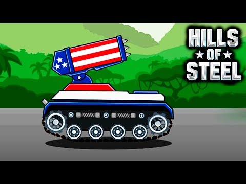 Видео: УБОЙНАЯ КАТЮША HILLS of STEEL #8 Сумасшедшие танки ИГРА tanks BATTLE video GAME
