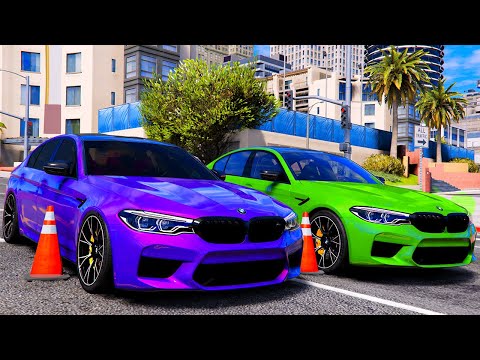 Видео: САМАЯ КРАСИВАЯ BMW M5 F90 ПРОТИВ ДРУГОЙ BMW M5 F90 НА ЧИПЕ! - BLACK RUSSIA (CRMP MOBILE) 🌊ВОТЕР