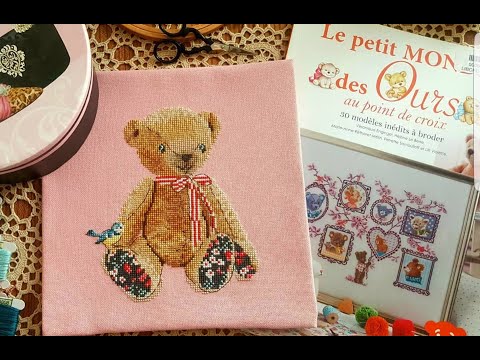 Видео: 154. Рукодельный микс 70/ Готовый Тедди от Helen Le Beer/ Вышивка: два старта и покупки