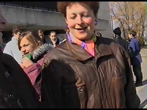 Видео: Детство 90-х! Наши годы Молодые! 2ч. После концерта в РДК! 06.04.97 Березино. Беларусь.