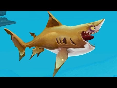 Видео: ВРЕМЯ ЕСТЬ РЫБ! СИЛЬНЕЙШАЯ АКУЛА В ДЕЛЕ! HUNGRY SHARK WORLD