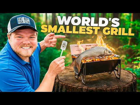 Видео: Самый маленький гриль в мире! (ПОЙМАЙ И ПРИГОТОВЬ)