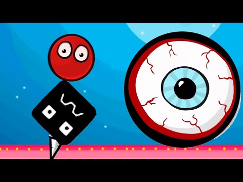 Видео: Красный ШАРИК БОССЫ ФАБРИКА Новые приключения шарика прохождение игры на андроид Red Ball game