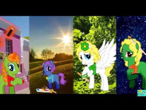 Видео: Пони клип. Песня художников.