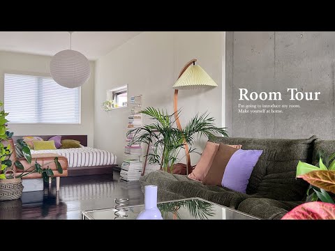 Видео: 【Room tour】Стильные идеи хранения, яркий интерьер для дизайна комнаты. Жизнь супругов