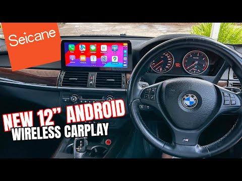 Видео: Установка и обзор головного устройства Seicane 12" с Android CarPlay для BMW E70 X5