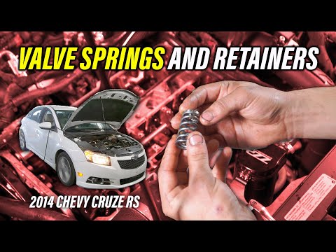 Видео: Как установить клапанные пружины на Chevy Cruze // Cruze Build Episode 6