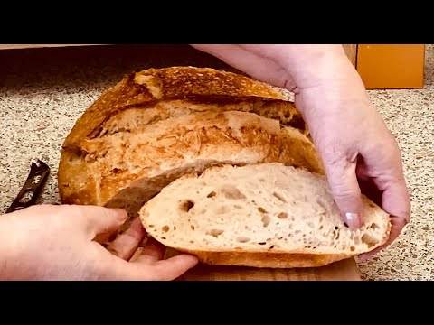 Видео: Быстрый хлеб на закваске из холодильника. Тесто без холодной ферментации