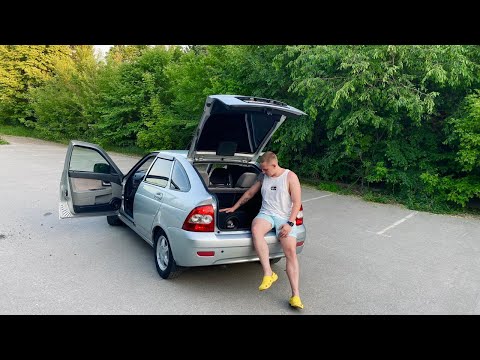 Видео: ПРИОРА -  АВТОЗВУК ЧУТЬ ГРОМЧЕ ШТАТКИ, 16-ые ДИНАМИКИ В ПОДИУМЫ