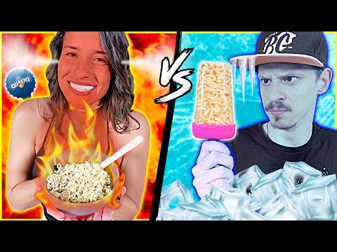 Видео: ГОРЕЩА VS ЛЕДЕНА ХРАНА CHALLENGE