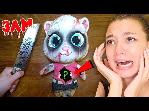 Видео: РЕЖЕМ ГОВОРЯЩУЮ АНДЖЕЛУ и КУКЛУ ТОМА в 3 ЧАСА НОЧИ!!! *ЧТО ВНУТРИ ГОВОРЯЩЕЙ АНДЖЕЛЫ*