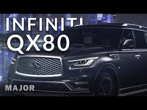 Видео: INFINITI QX80 2021 большой и мощный! ПОДРОБНО О ГЛАВНОМ