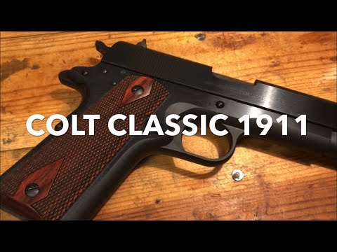 Видео: COLT 1911 CLASSIC серия 70 правительство